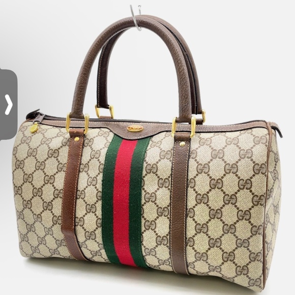 Vintage Gucci Boston Bag - Picture 2 of 7